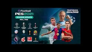 eFootball PES 2021 MIX Option file V1 Gratis Free 2024.2025 PS4 PS5 PC