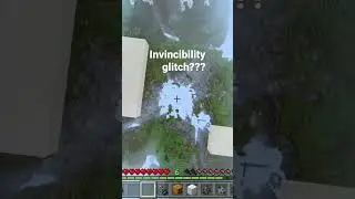 Minecraft invincibility glitch breaks the game&hellip; #shorts