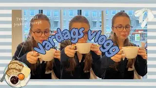 Vardags vlogg- träning&manifestering + haul 
