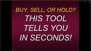 Buy, Sell, Or Hold  This Tool Automatically Tells You In Seconds!” With Steven Prim