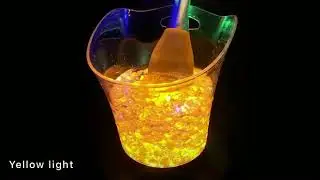 Light up ice bucket with patent
