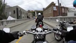 Crossing the Oregon City Bridge