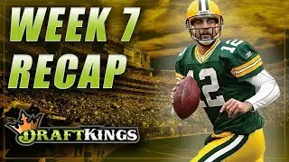 DRAFTKINGS LINEUP REVIEW & RESULTS: NFL DFS WEEK 7