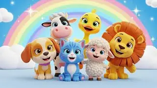 Animal Sounds Song for Kids | More Nursery Rhymes & Kids Songs  | Animals & Their Sounds 🐶🐱🐮