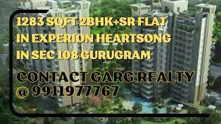 Experion the Heartsong | 1283 Sqft | 2BHK+SER | Sector 108, Gurgaon | Call @ 9911977767