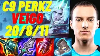 C9 PERKZ PLAYS VIEGO VS SYLAS MID |NA DIAMOND 1 PATCH 11.10| [League of Legends] Full Gameplay