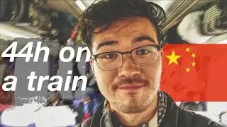 44 hours on a train, hard seat, in China | The Long Road Ep. 47