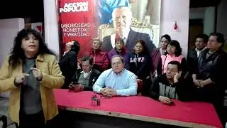 ACCI&Oacute;N POPULAR, MILAGROS ROJAS CANDIDATA A LA SECRETARIA GENERAL NACIONAL DE AP