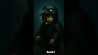 Baby crow #baby #crow #scary #halloween #costume #foryou #foryoupage