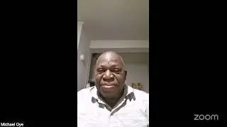 Weekly Special Virtual Bible Study with Rev Dr. Mike Oye