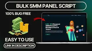 Bulk follow smm panel script | Smm panel script | Latest Smm panel script |#smm #smmscript #insta