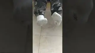 My socks after work..