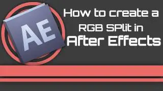 After Effects Tutorial : RGB Split | By Cray