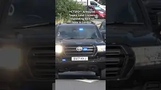 #counterterrorism police armoured #landcruiser responding in #london #police #fyp #uk #short