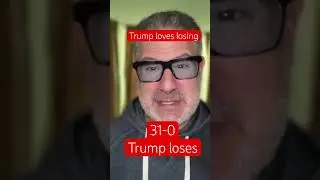 Trump￼ has  lost EVERY single court case in the last two years! 😂