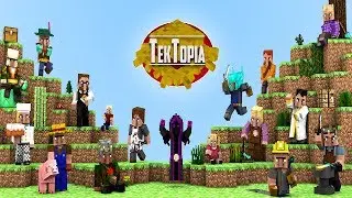 TekTopia 1.12.2 #1. Рюкзак и заброшенная шахта.