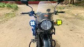 Royal Enfield Himalayan 411 fully custom review & features