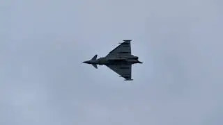 Bournemouth Air Festival 2021 Typhoon Dusk Display