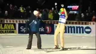 Johan Remen Evensen 246,5m Vikersund 11/02/2011 WORLD RECORD!