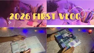 2026 අවුරුද්දෙ පලවෙනි vlog එක /year planner 2026