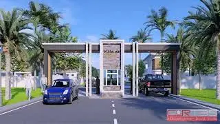 Entrance Gate Design Resort
