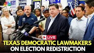 LIVE: Texas Democratic Lawmakers in Chicago as Election Redistricting Battle Heats Up | GOP | N18G