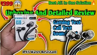 Boult Xo Pro Wired Earphone Unboxing And Review🔥| Earphones 2025 | Earphone Under 500
