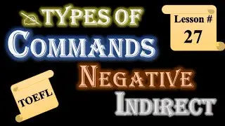 Mastering English Commands: Indirect vs. Negative Commands Explained | Urdu & Hindi Tutorial