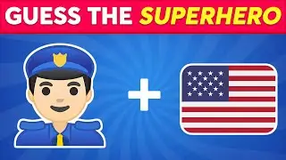 Guess the SUPERHERO by Emoji! 🛡️🦸 Marvel Superheroes Emoji Quiz | Panda Quiz