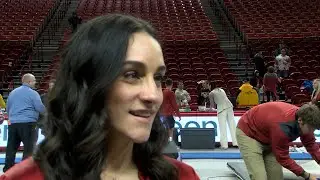 Jordyn Wieber recaps the Gymbacks taking down SEMO