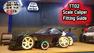3D Printed Brake Calipers for Tamiya  TT02 (Fitting Guide)