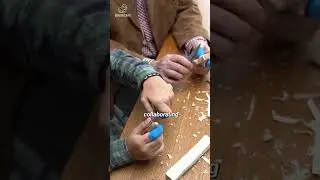 Dads, wanna bond with your kids? Try #woodcarving! It&rsquo;s fun, creative, and a great memory-maker✨