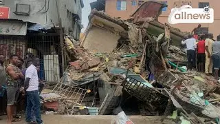 BREAKING NEWS: THREE STOREY BUILDING COLLAPSES IN LAGOS