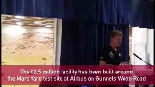 Astronaut Tim Peake opens new Stevenage science centre at Airbus