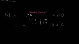 Theory of Equations | IIT JEE Mathematics #conceptbasedmathematics #spectrumofmathematics
