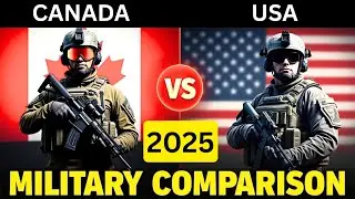Canada vs USA Military Power Comparison 2025 | USA vs Canada Military Power 2025 | #usa #canada