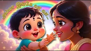 Amma Inge Vaa Vaa &ndash; Emotional Tamil Kids Rhyme | Bubu & Bujju