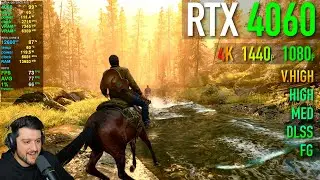 RTX 4060 - The Last Of Us Part II - Is it Optimized??