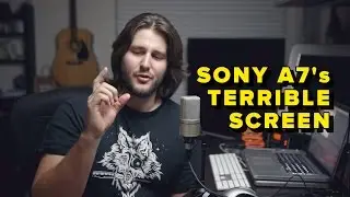 Sony uses terrible flip out screens to keep the cameras small?