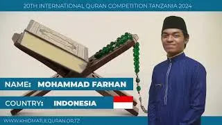 QARI MUHAMMAD FARHAN INDONESIA | TANZANIA 2024