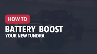 How To Boost Your Toyota Tundra Using a Battery Boost Pack | Sherwood Park Toyota