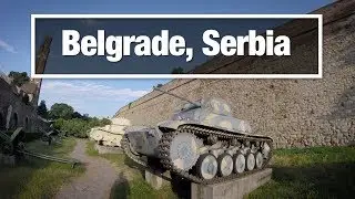 City Walks:  Belgrade, Serbia virtual treadmill walking tour