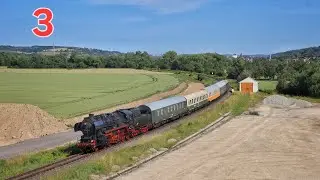 52 8154-8 mit privater Charterfahrt zwischen Gera und Zeitz, 21.06.2025