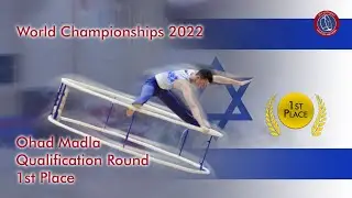 Ohad Madlal World Championships 2022 in Gymwheel Junior Men Qualification 1st Place