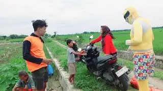 POWERANGER KUNING BERBAGI KEBAIKAN,SEKALIAN NDELOK ANDIK PANEN BRAMBANG