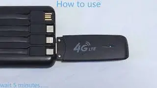 HOSAYA portable WiFi 4G WiFi router sim card modem 4G CPE 4G dongle LDW931-2 Tutorial Video