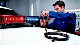 ASMR Car Restoration  Old Police Car Forgotten for 30 Years &rarr; Full Restoration 🚓#ASMRCarRestoration