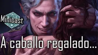 A ver, a Astarión regalado... No le mires el dentado | Minicast Rolero