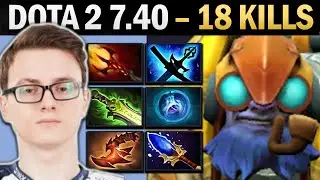 Тинкер Про Ми с Дагоном и Линкеном - Dota 7.41