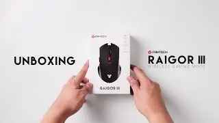 UNBOXING Wireless Gaming Mouse | Fantech RAIGOR III WG12